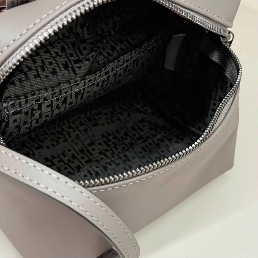 LONGCHAMP Le Pliage Xtra牛皮系列盒子包斜跨包-13