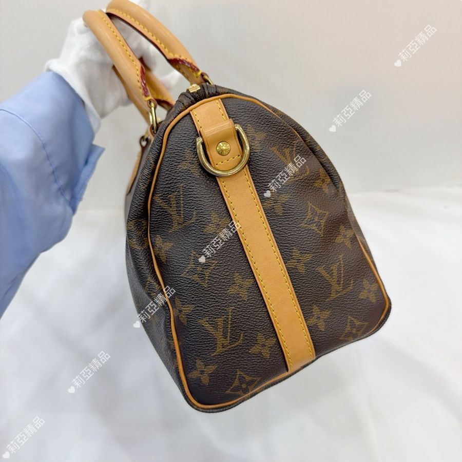 莉亞精品♡ Lv Speedy25老花 二手美包-5