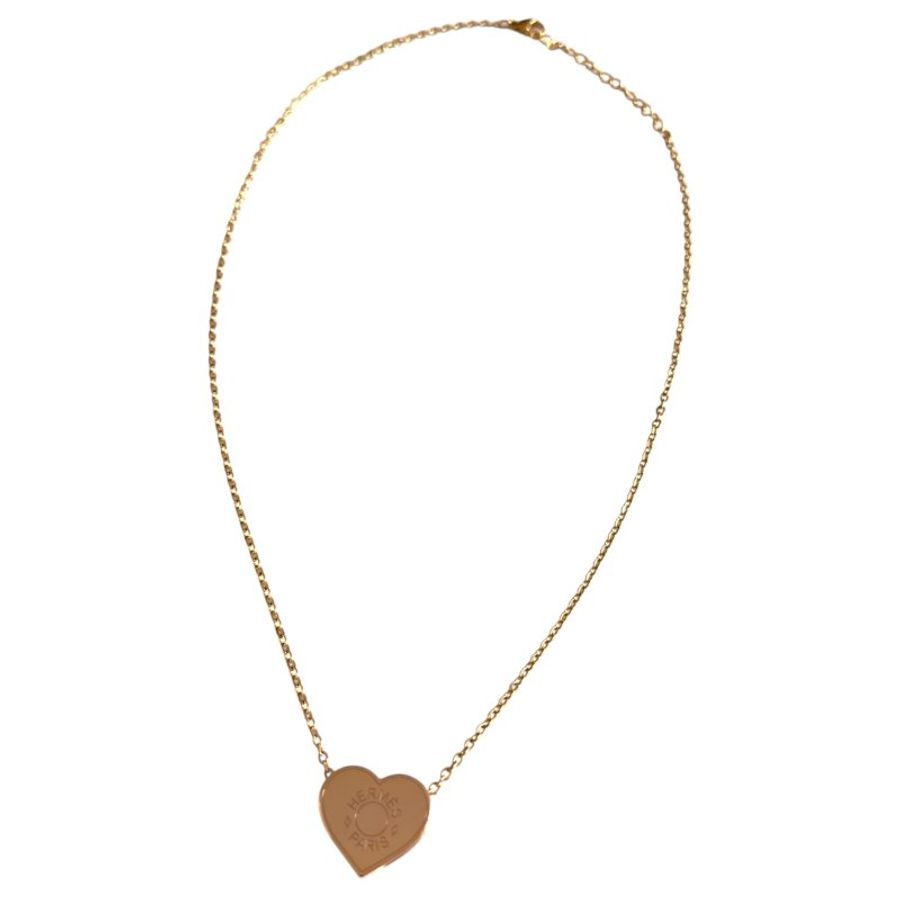 HERMES *送無品牌頸鏈* Mini Coeur twilly ring 愛心💗 多用途 絲巾扣 吊咀-1