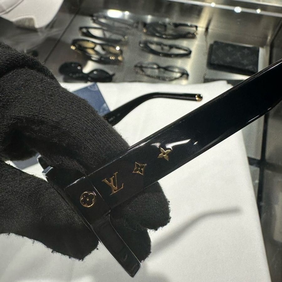 Louis Vuitton 黑金老花平光眼鏡 Z1633E |Classic Trend CT精品|台北東區實體-2