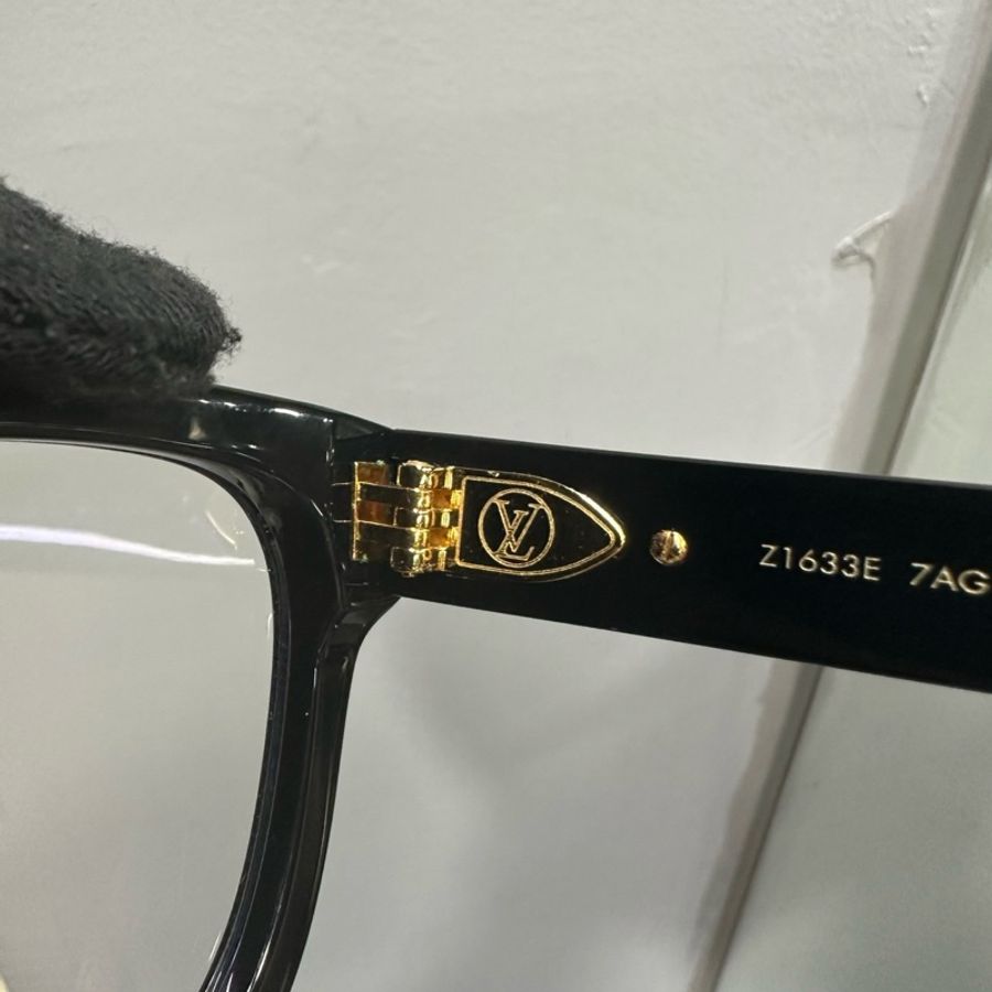 Louis Vuitton 黑金老花平光眼鏡 Z1633E |Classic Trend CT精品|台北東區實體-6