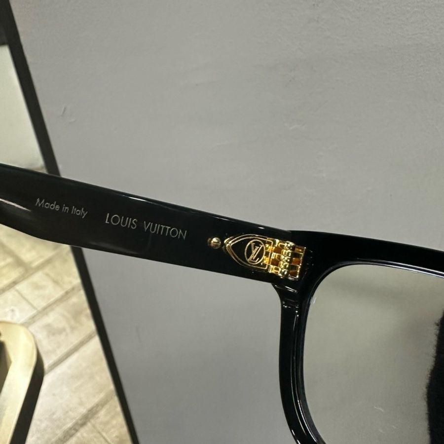 Louis Vuitton 黑金老花平光眼鏡 Z1633E |Classic Trend CT精品|台北東區實體-7