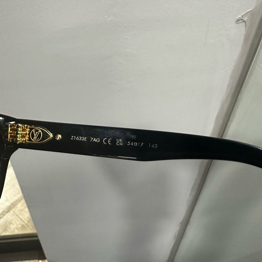 Louis Vuitton 黑金老花平光眼鏡 Z1633E |Classic Trend CT精品|台北東區實體-8