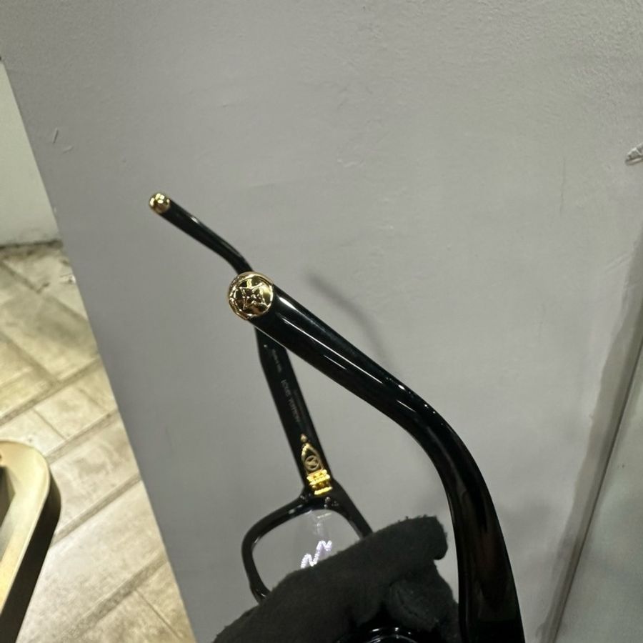Louis Vuitton 黑金老花平光眼鏡 Z1633E |Classic Trend CT精品|台北東區實體-9