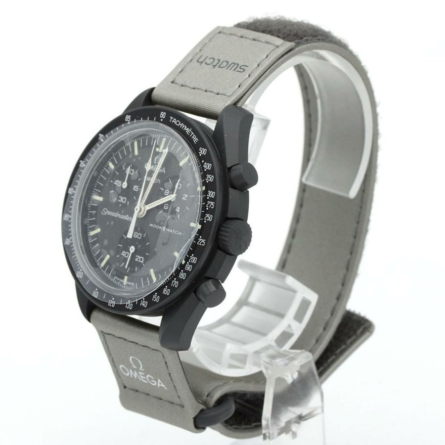 Swatch x Omega 水星任務 SO33A100 生物陶瓷石英錶-1