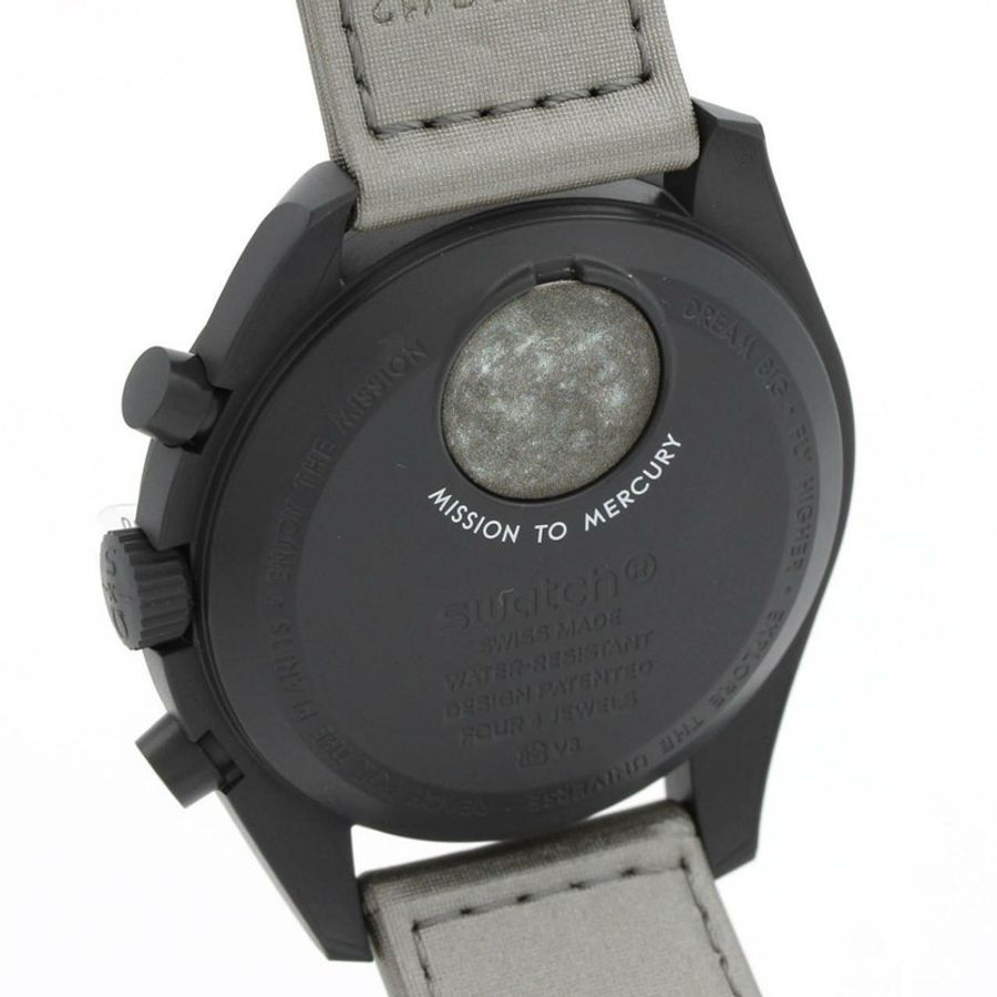 Swatch x Omega 水星任務 SO33A100 生物陶瓷石英錶-4