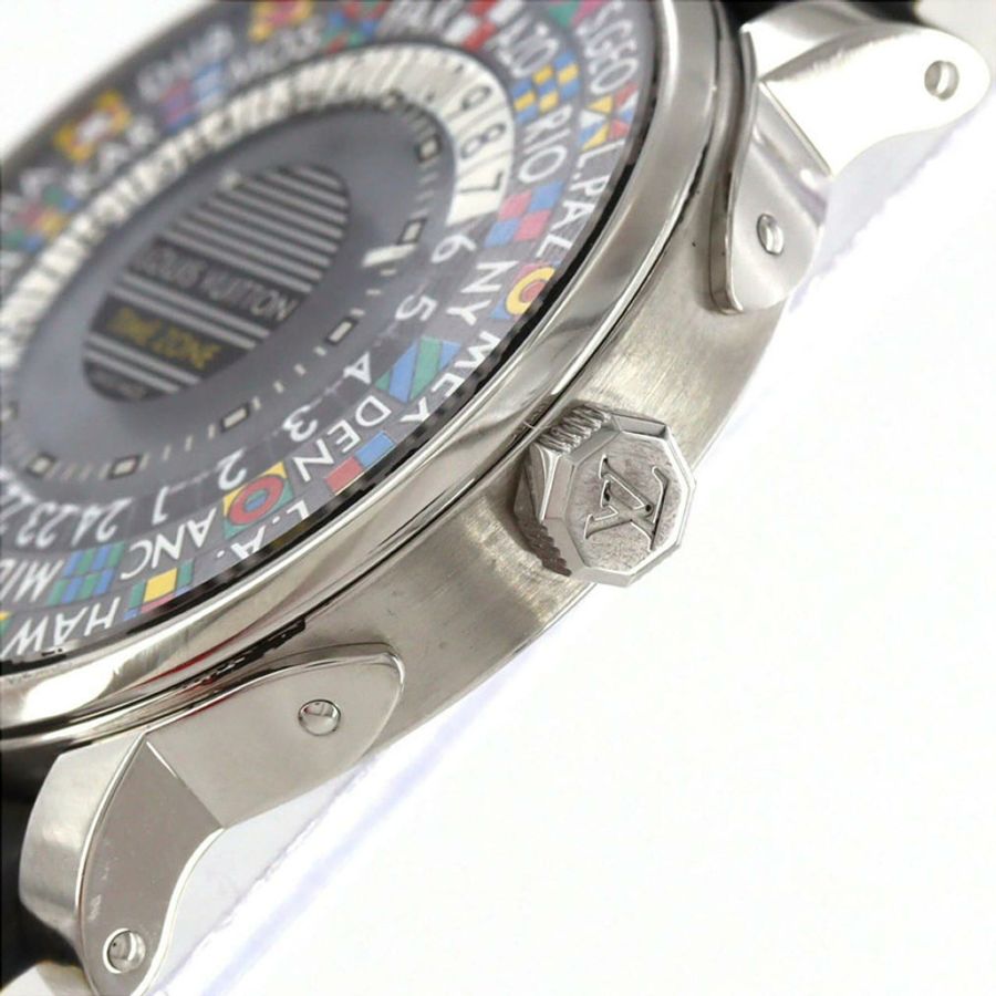 路易威登 Escale Time Zone Q5D20 SS 自動腕錶-2