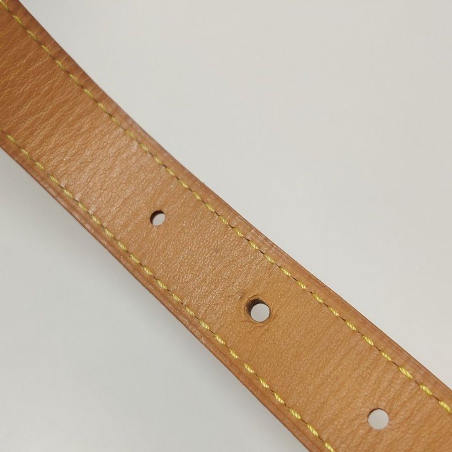 Louis Vuitton (LV) Boite Chapeau小號植鞣革Monogram印花圓餅包斜挎包單肩包芯片款-19