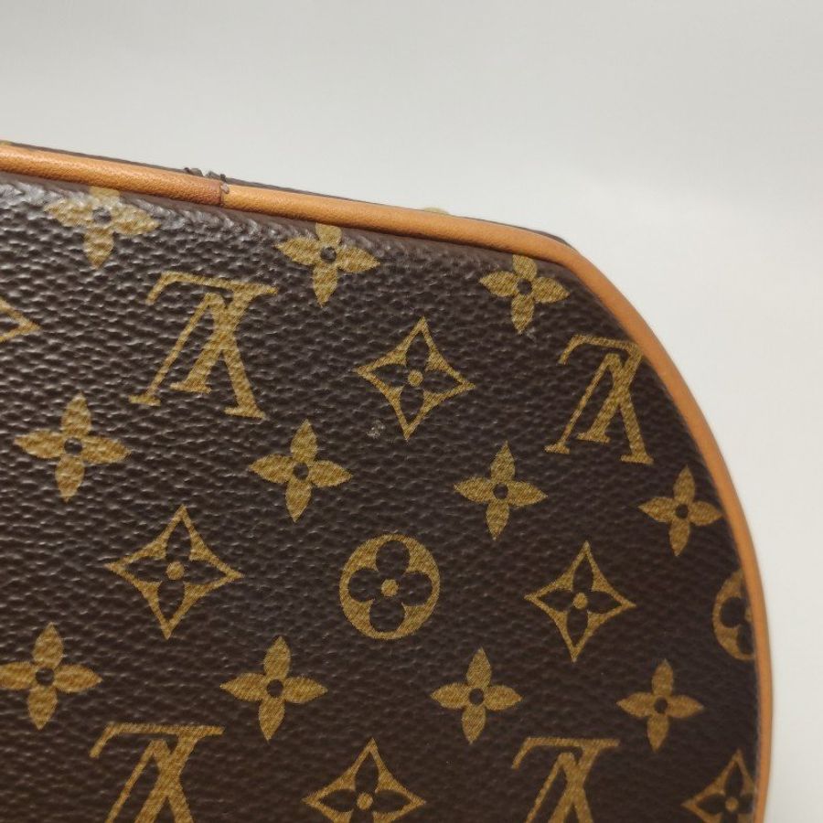 Louis Vuitton (LV) Boite Chapeau小號植鞣革Monogram印花圓餅包斜挎包單肩包芯片款-22