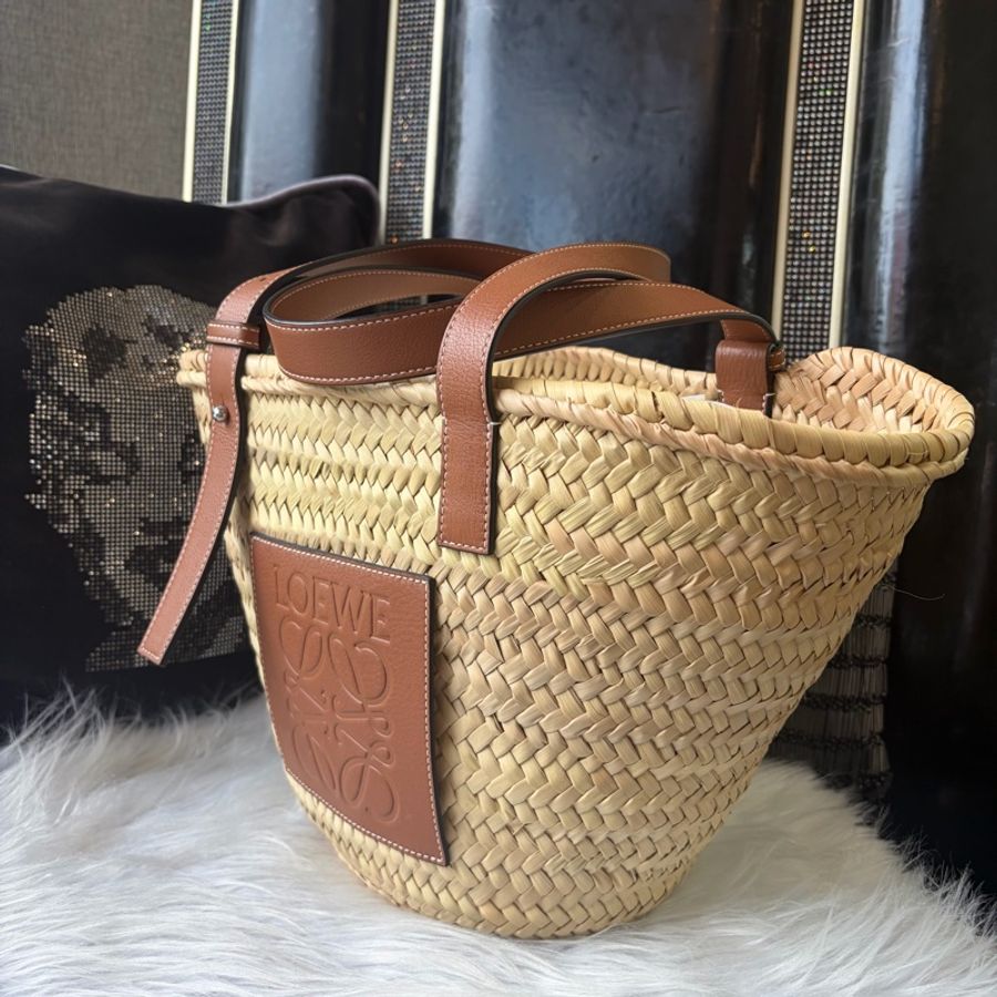 LOEWE 草編包-1