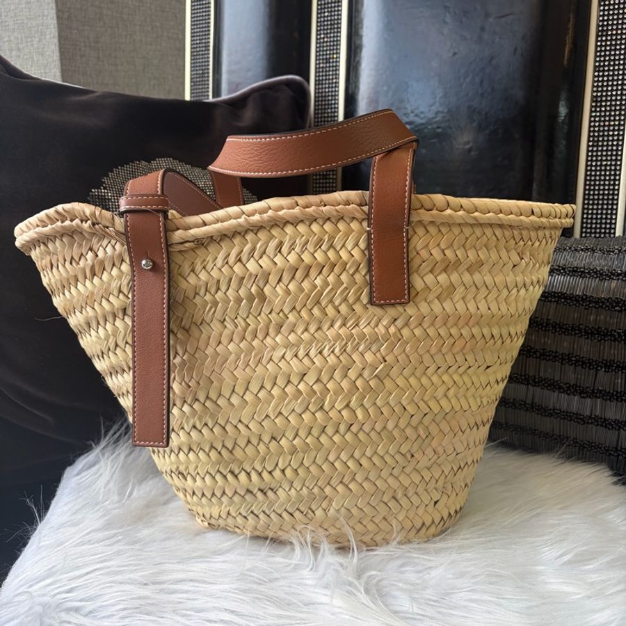 LOEWE 草編包-2