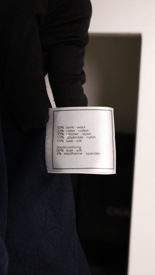 Chanel 05年紫彩色编织星星扣四口袋外套-32