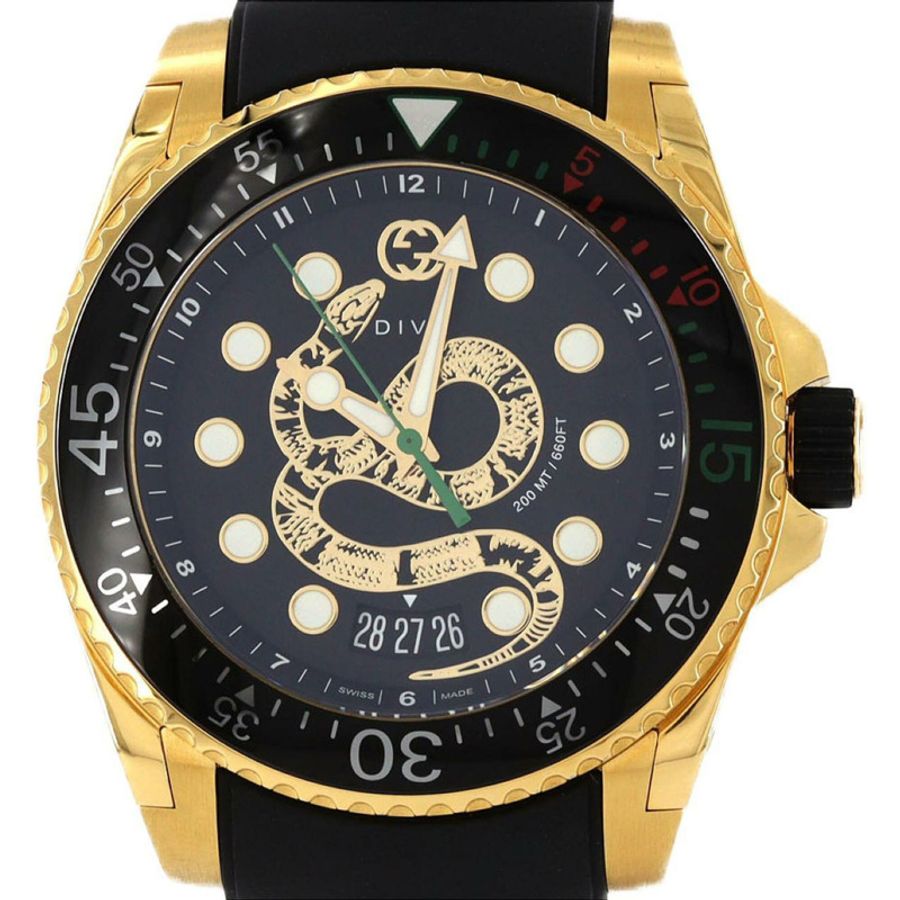 Gucci Dive GP 136.2 YA136219 石英錶-0