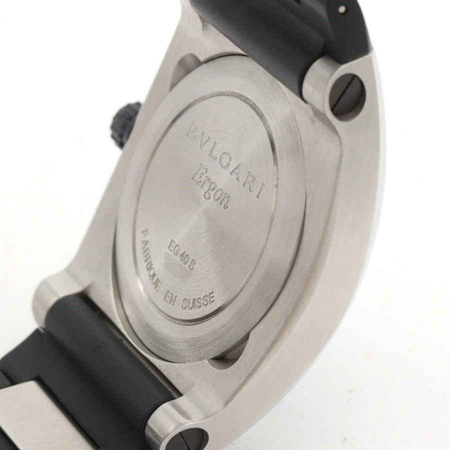 寶格麗 Ergon EG40S EG40BSVD AT SS 自動腕錶-7