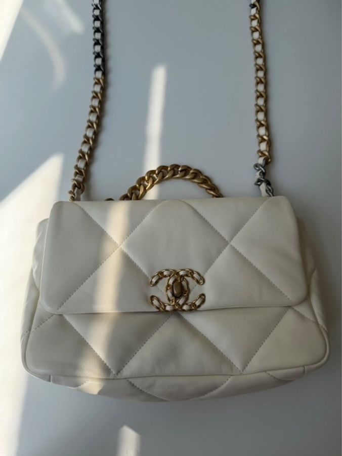 晶片款🫶🏻Chanel 19 bag 小號-0