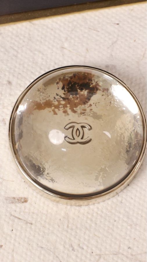 Chanel 24B Goossens金银饰坊金箔纸质感底盘水晶球镇纸-8