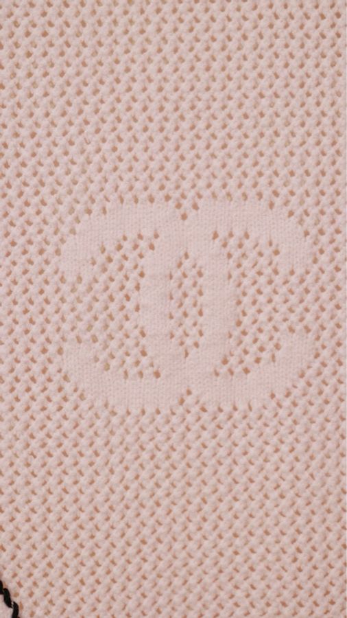 Chanel 09年迈阿密系列秀款粉色针织背心上衣-31