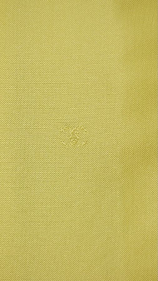 Chanel 96年小鸡黄两口袋羊毛翻领双排扣上衣外套-62