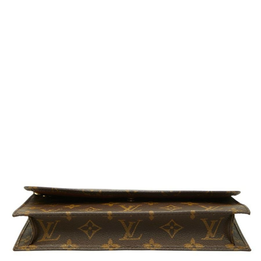 路易威登 Monogram Pochette Rabba 23 手拿包 M51940 棕色皮革 男士 LOUIS VUITTON-2