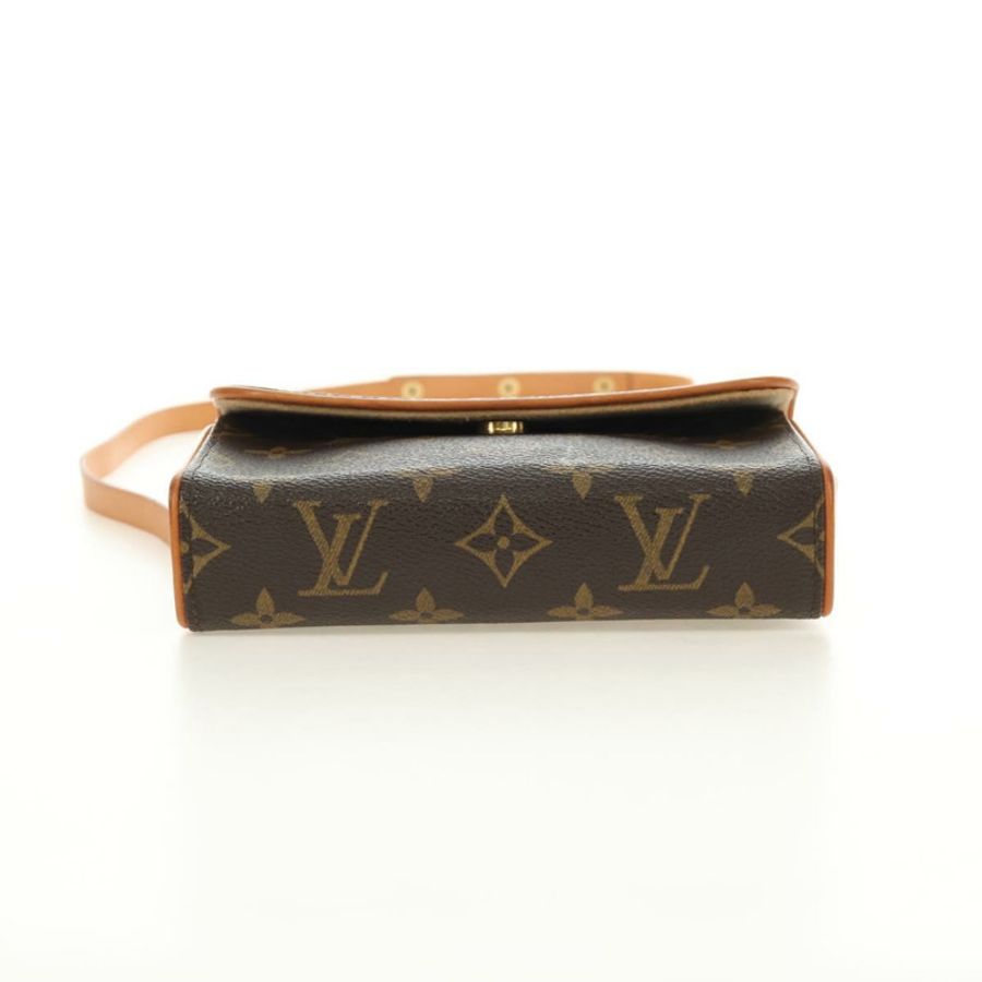 【日本直送】路易威登 Monogram Pochette Florentine 腰包 M51855 LV Auth 189881V-4