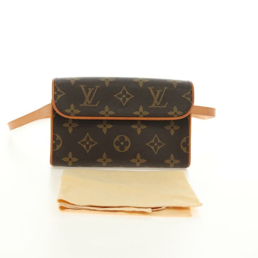 【日本直送】路易威登 Monogram Pochette Florentine 腰包 M51855 LV Auth 189881V-11