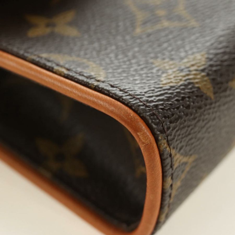 【日本直送】路易威登 Monogram Pochette Florentine 腰包 M51855 LV Auth 189881V-14