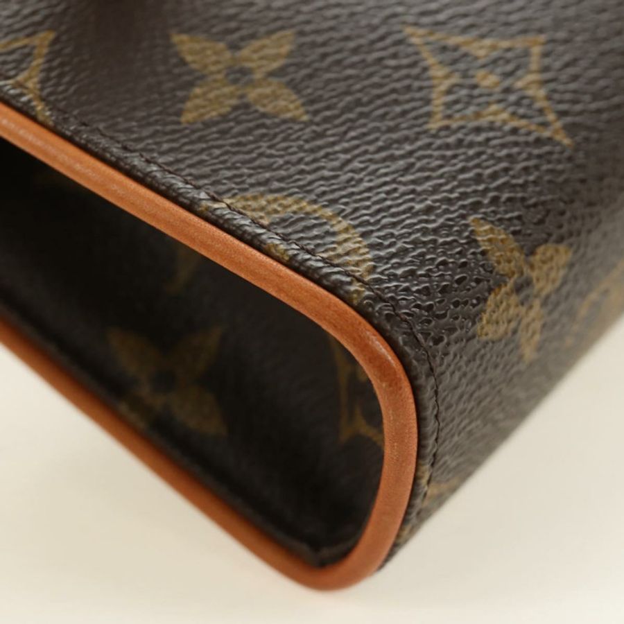 【日本直送】路易威登 Monogram Pochette Florentine 腰包 M51855 LV Auth 189881V-16