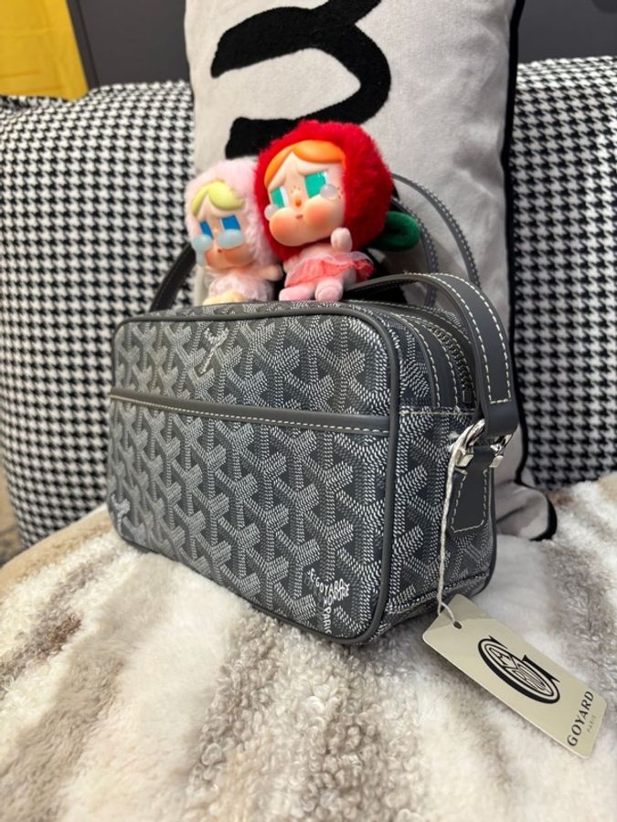 Goyard cap vert camera bag Grey 100%Authentic ,98%new ✅塵袋✅booklet-2