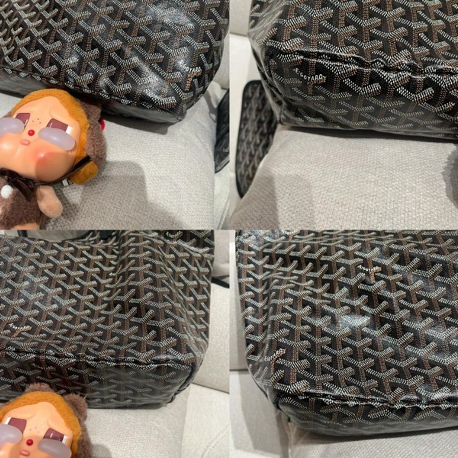 Goyard saint Louis pm tote bag Noir 100%Authentic,98%new✅dust bag-4