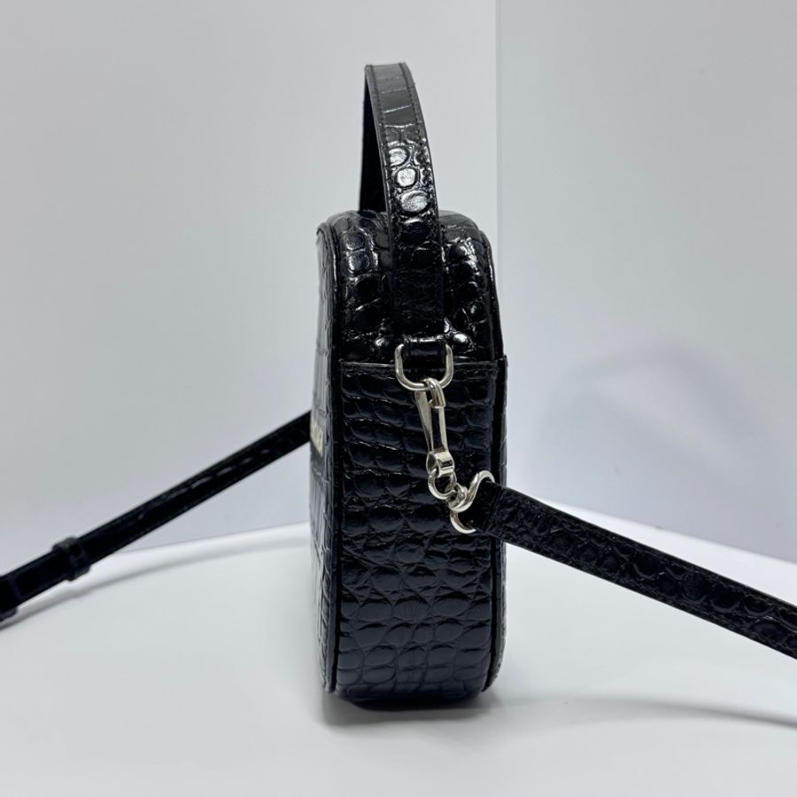 Balenciaga 巴黎世家 鱷魚紋 相機包 斜背包 專櫃8萬多-2