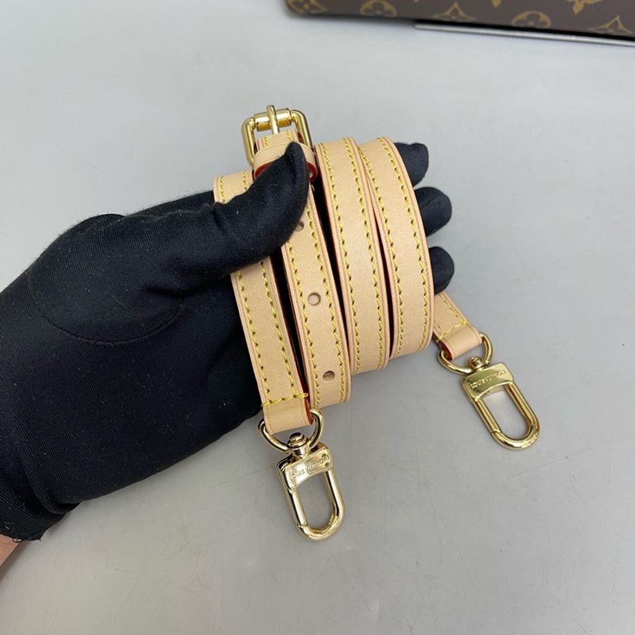 LouisVuitton路易威登 Multipass老花手提單肩斜挎包 芯片款,尺寸27×25×11 附件 肩帶 鏈條-7