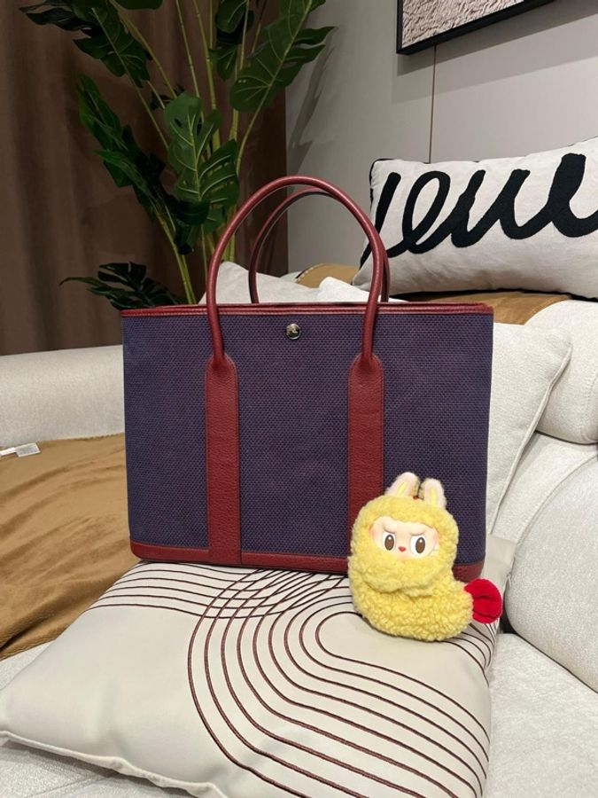 Hermes garden party 36 Stamp [Q] 100%Authentic ,95%new ✅dust bag-0