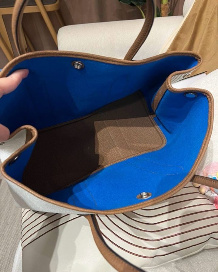 Hermes garden party 36,STAMP Z 100%Authentic,98%new ✅Dust bag-4