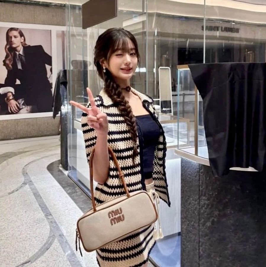 👜 MIU MIU Beau 皮革手袋(大款)✨ 專櫃已斷貨絕美干邑色 | 2026年3月購入 | 附正本購證+防塵袋+完整紙袋|全新大全配-28