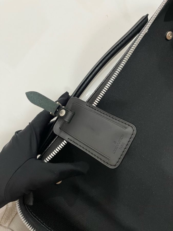 Louis Vuitton • Horizon 55 經典黑棋盤格鋁合金行李箱 原價十幾萬-15