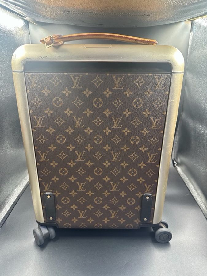 Louis Vuitton • 經典老花Horizon 50 鋁合金登機箱 芯片款✨ 原價十幾萬-5