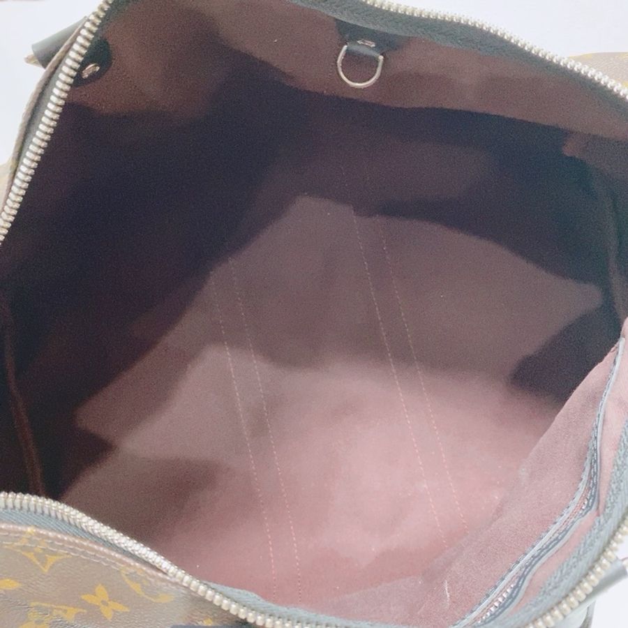 Louis Vuitton • 經典老花拼皮Keepall 45旅行袋-9