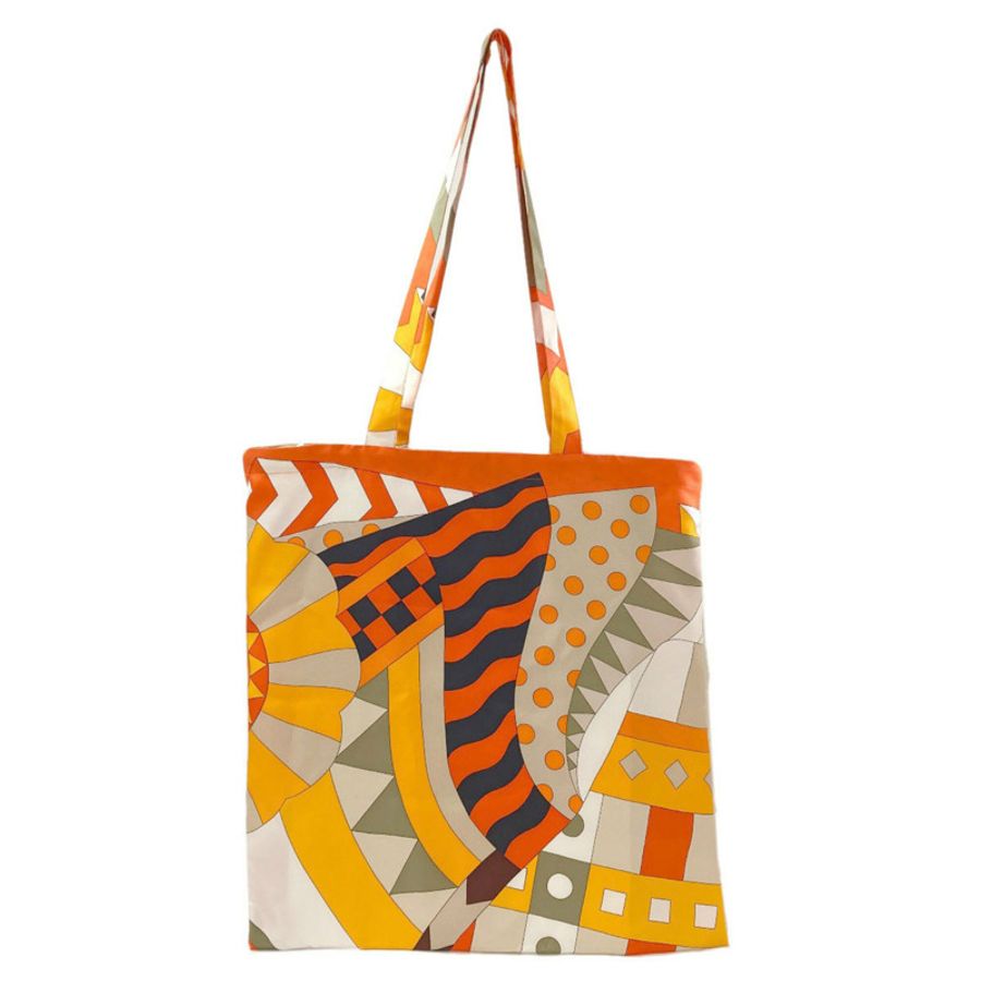 愛馬仕 Petit H Eco Bag Tote 絲綢女包-0