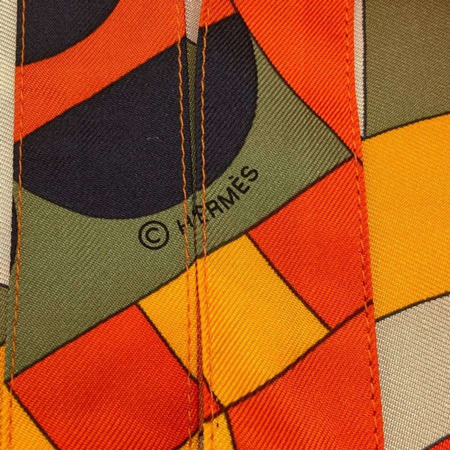 愛馬仕 Petit H Eco Bag Tote 絲綢女包-7