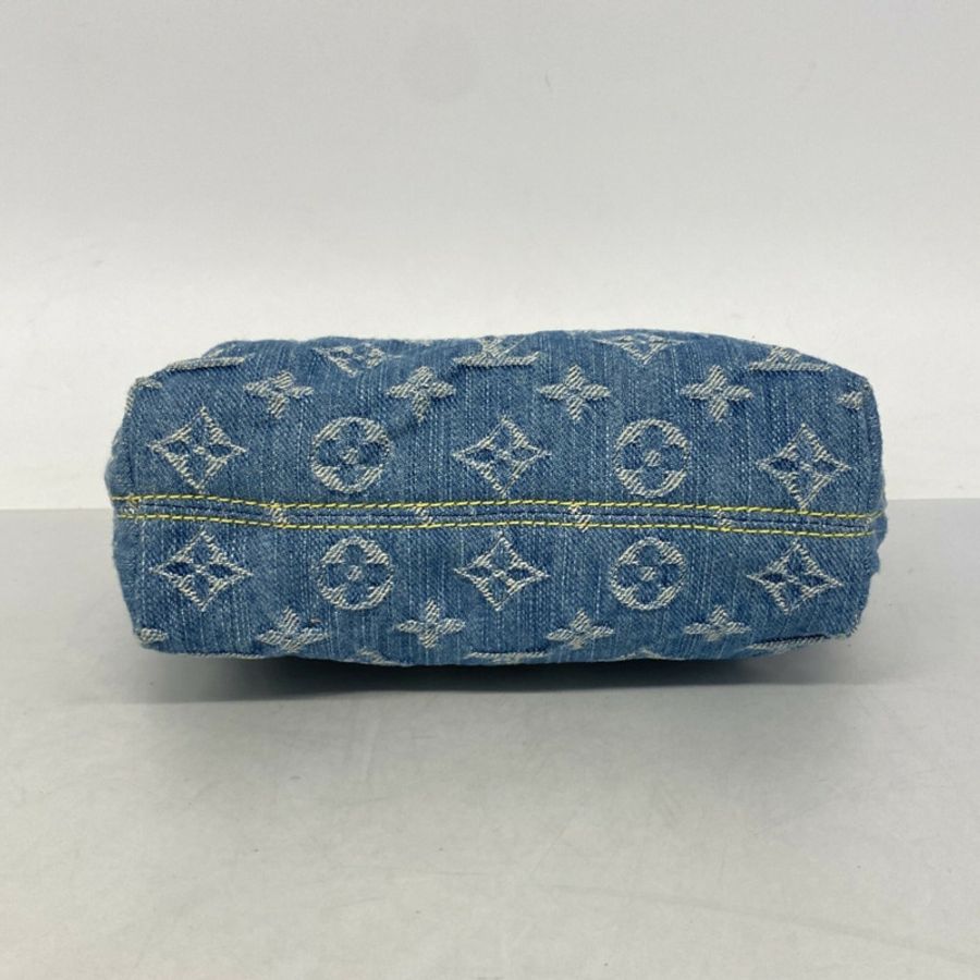 路易威登 Monogram Denim Pochette Hills 手提包 M82949 藍色 女士-2