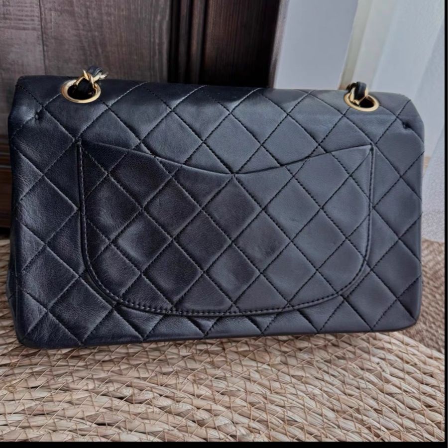 Chanel • 經典黑金羊皮Cf 23 中古款小號 24k金✨ 🈶保卡-7