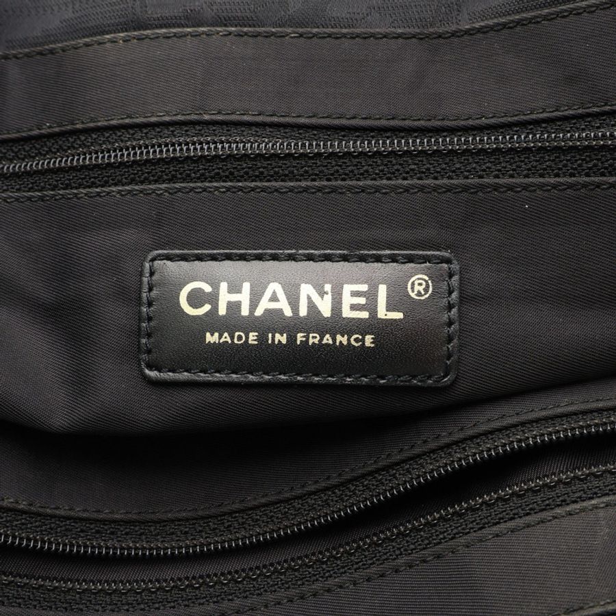 Travel Line 肩背包 黑色 尼龍 無卡【CHANEL 香奈兒】 A20457-3