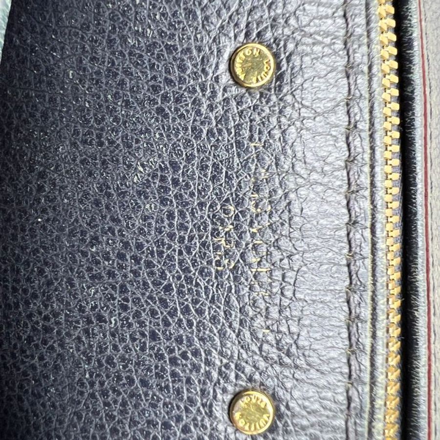 LV Speedy Bandoulière 25 藏藍壓紋款-1