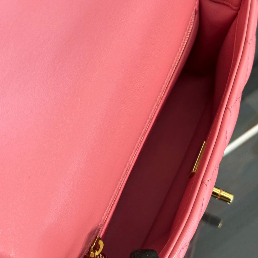 CHANEL 23B Handle CF - 小號唇膏粉金-7