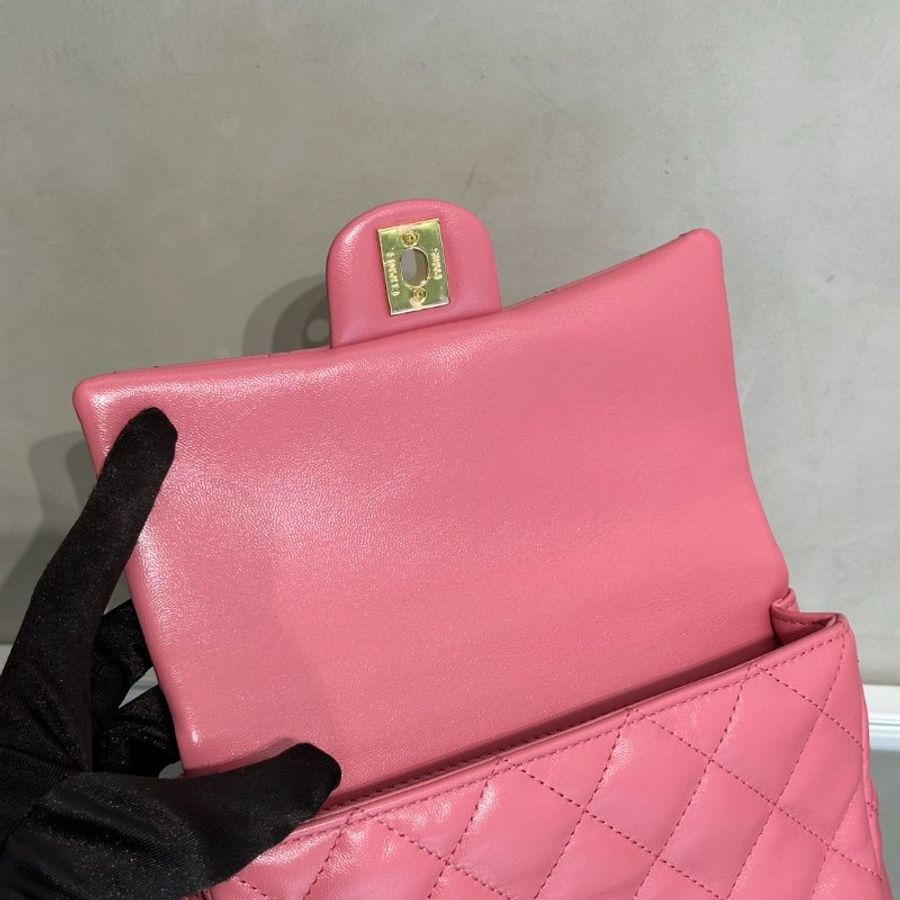 CHANEL 23B Handle CF - 小號唇膏粉金-8