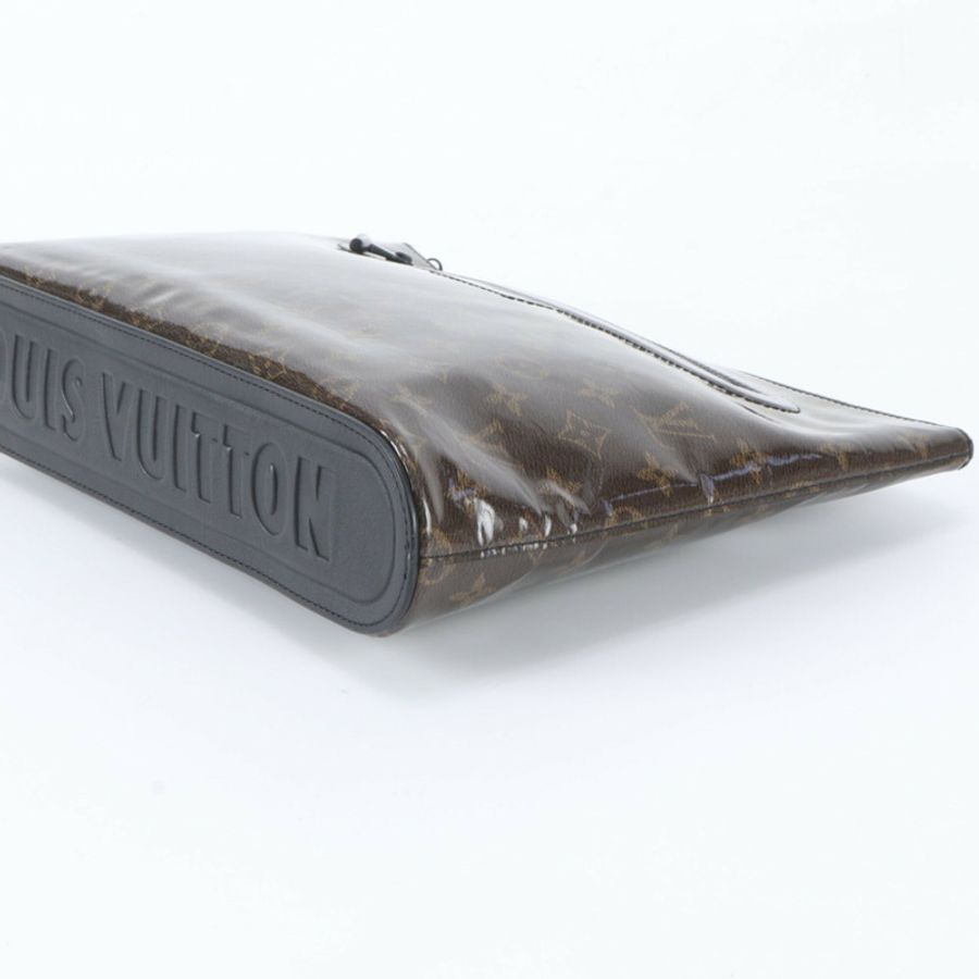 路易威登 Monogram Glaze Pochette Cosmos M63271 男士第二手拿包-2