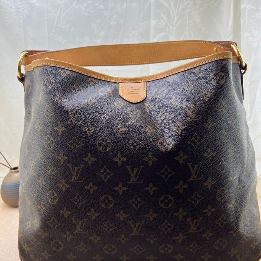 Louis Vuitton Delightful MM 老花托特單肩包-8