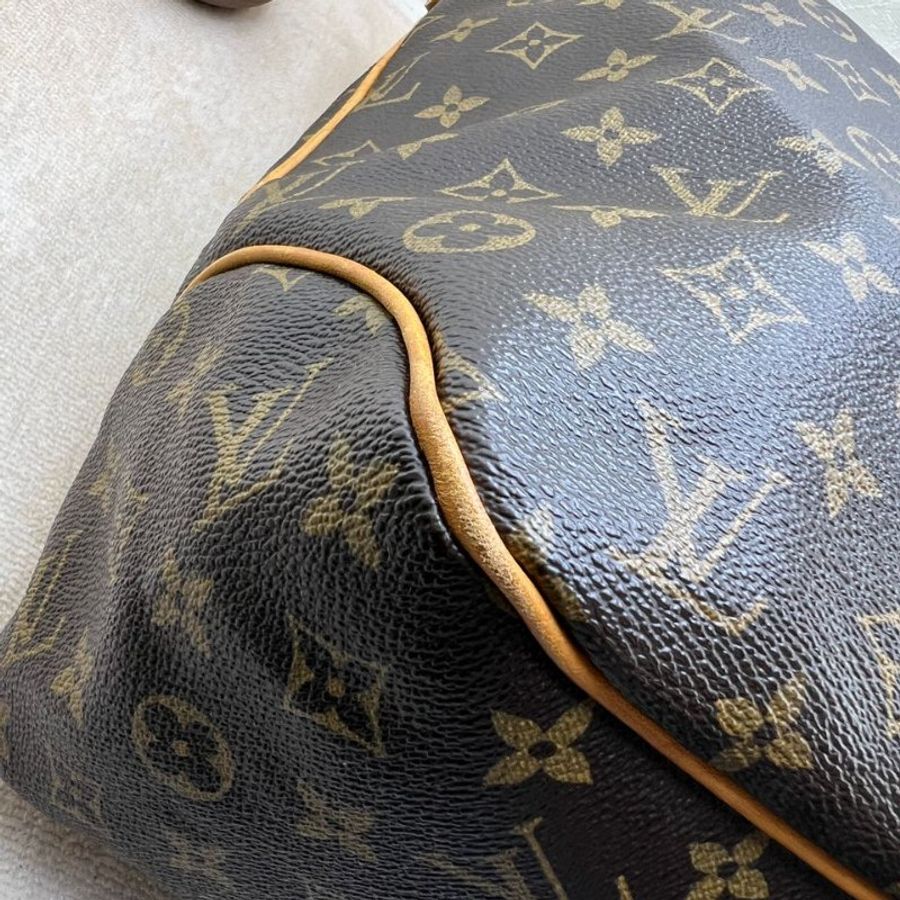 Louis Vuitton Delightful MM 老花托特單肩包-10