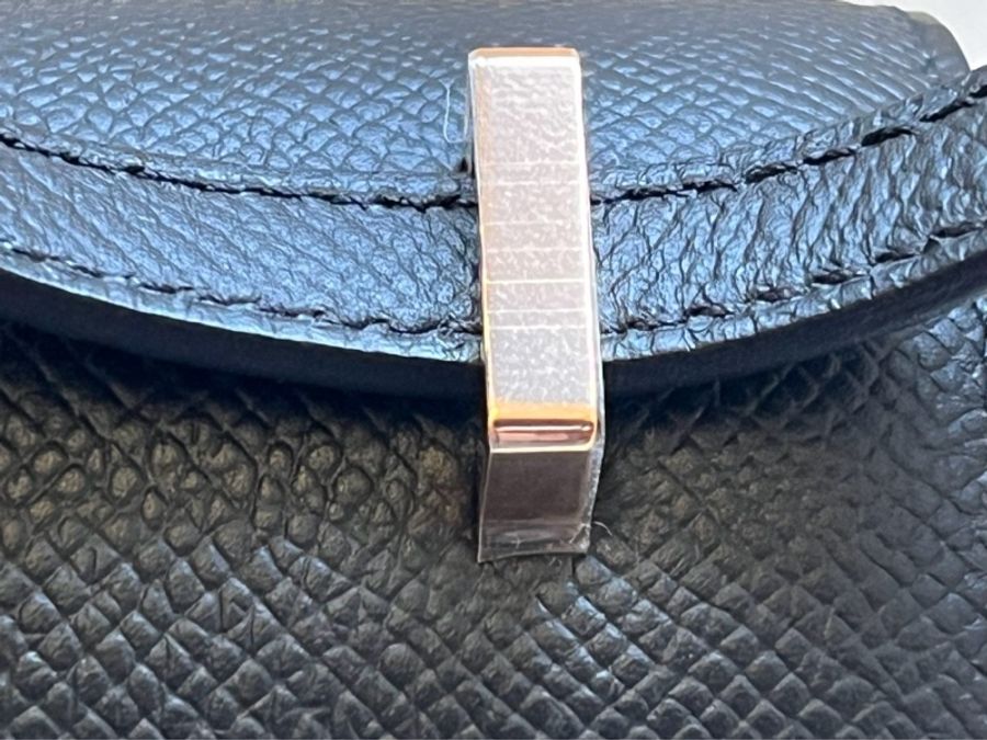 愛馬仕康康19黑色玫瑰金W刻,全新專櫃正品,全套附件齊全。Epsom皮材質,經典H扣設計,配黑色肩帶。-8