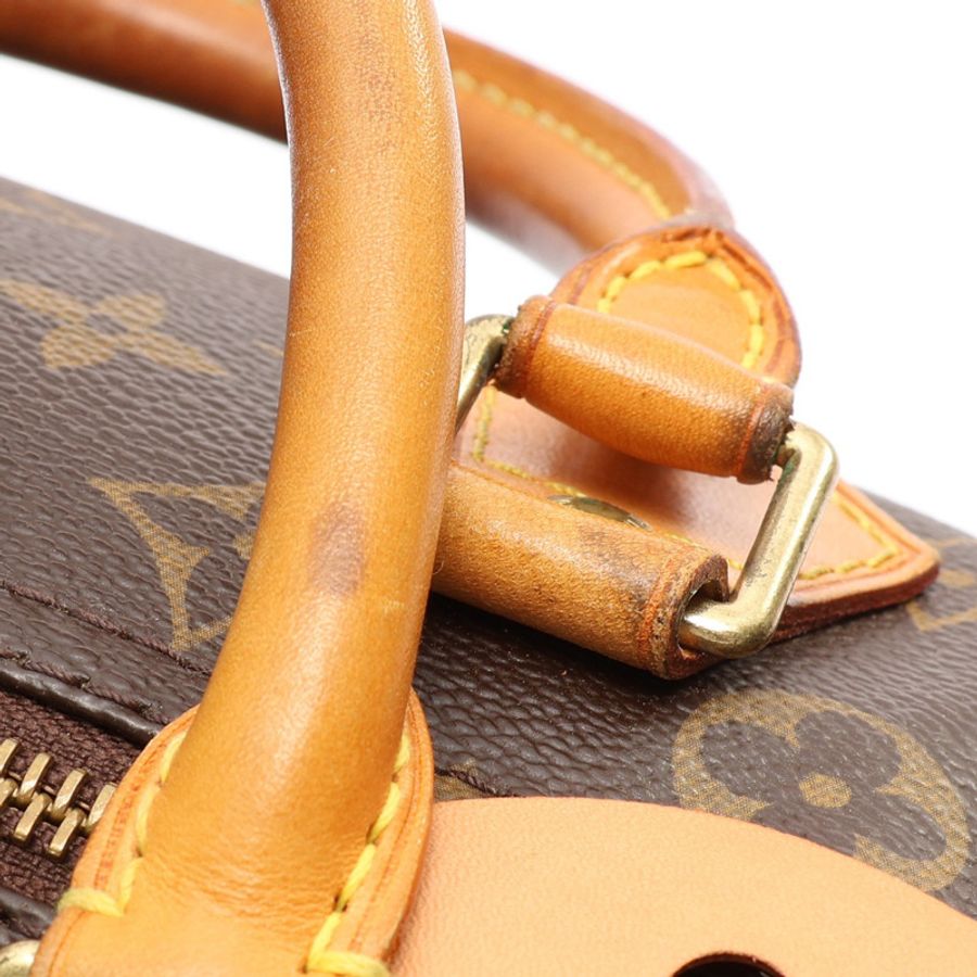 Speedy 30 波士頓包 手提包 棕色 原花帆布【LOUIS VUITTON LV 路易威登】 M41526-12